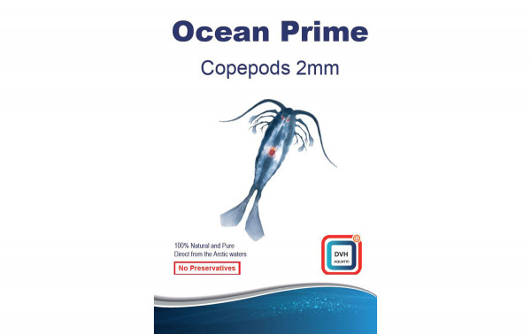 DVH Ocean Prime Copepods 2 mm 100% natürliches Zooplankton