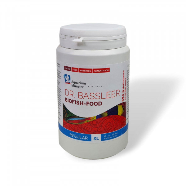 Dr. Bassleer Biofish Food regular XL 680 g Ø 1.2 - 1.6 mm für Fische > 12 cm