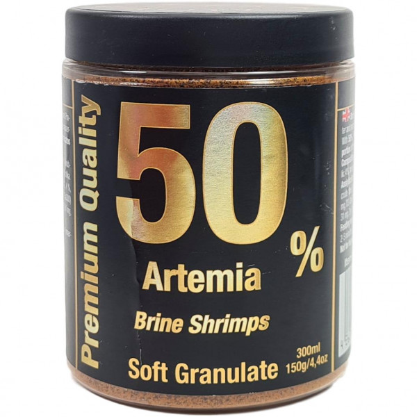 50% Artemia Soft Granulat 150 g / 300 ml 1 mm Körnung