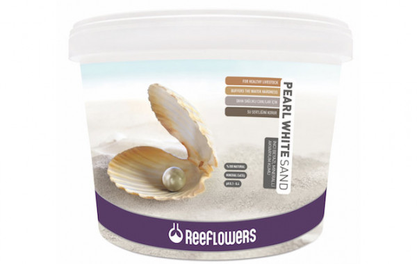 Pearl White Sand 0.5 - 1 mm 7 kg Bodengrund für Meerwasseraquarien