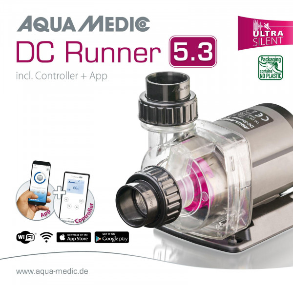 Aqua-Medic DC Runner 5.3 Aquarium Universalpumpe | max. 50 W 5.000 l/h
