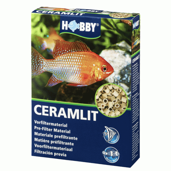 Hobby Ceramlit 600 g | Filterröhrchen 10x10 mm