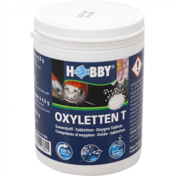 Hobby Oxyletten T 40 Stück Sauerstoff - Tabletten je 4,0 g