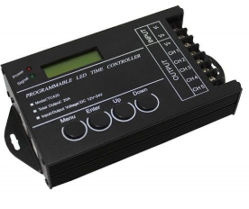 Led Time Control (5-Kanal-DimmController) 12-24Volt