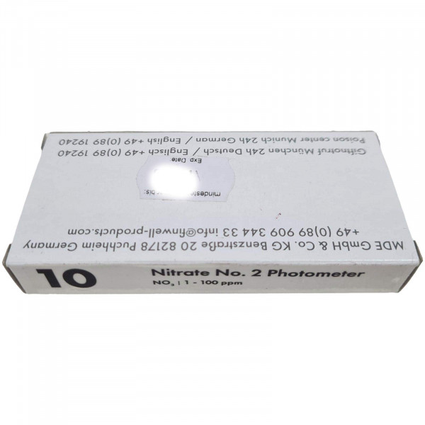 Finwell Pro Nitrat No.2 Reagenz Photometer 1 - 100 ppm 10 St.