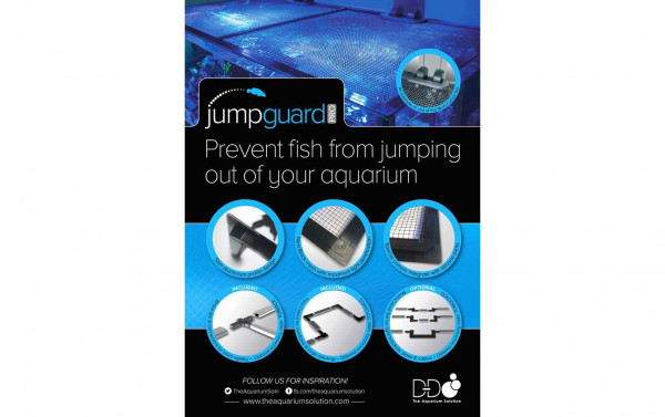 JumpGuard PRO lichtdurchlässige Aquarienabdeckung