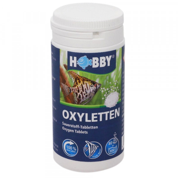 Hobby Oxyletten T 80 Stück Sauerstoff - Tabletten je 1,0 g