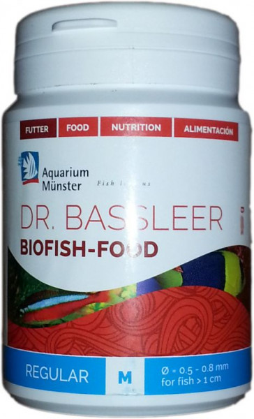 Dr. Bassleer Biofish Food regular 150g Körnung M