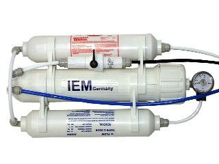 IEM Osmoseanlage Aqua FM 285 Liter/Tag 3 stufig mit Manometer