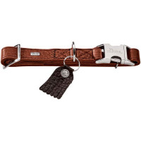 Hunter Halsband Halsung Cody Alu-Strong cognac