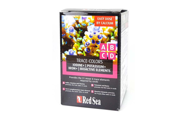Red Sea Coral Colors A, B, C, D (4x100 ml)