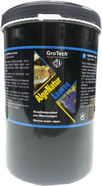 GroTech Futteralgen AlgeNatur Leaves Dulse 100g + Futterclip