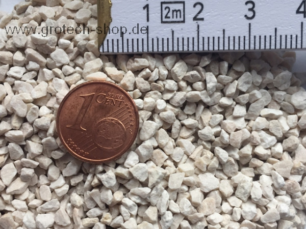 GroTech White Sand 2 mm -3 mm 25 kg *Transportschaden*