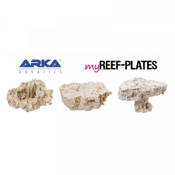 ARKA Aquatics myReef-Plates PLATTEN | natürliches Riff-Gestein für jedes Meerwasseraquarium