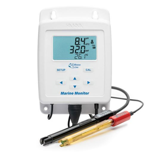 Hanna HI981520 | Meerwasser-Monitor für pH, Salinität, Temperatur