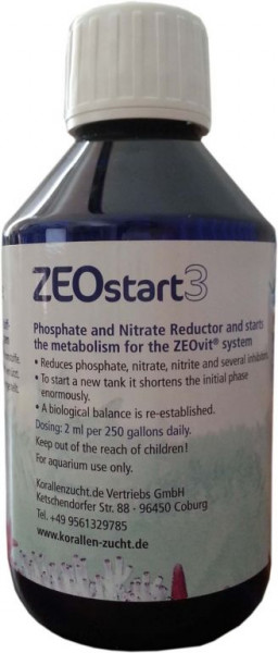 Korallenzucht No3 & Po4 Reductor ZEOstart3 500ml