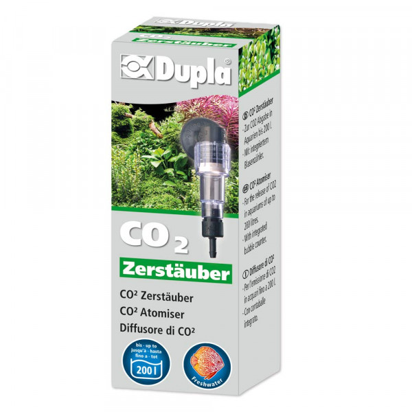 Dupla CO2 Zerstäuber mit integriertem Blasenzähler