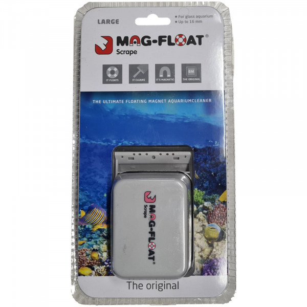 Mag-Float Scrape Large | Schwimmender Scheibenmagnet bis 16 mm