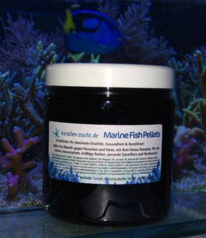 Korallenzucht Marine Fish Pellets 350g