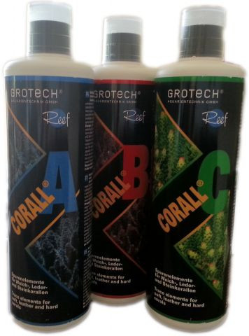 GroTech Spurenelemente Corall A, B, C