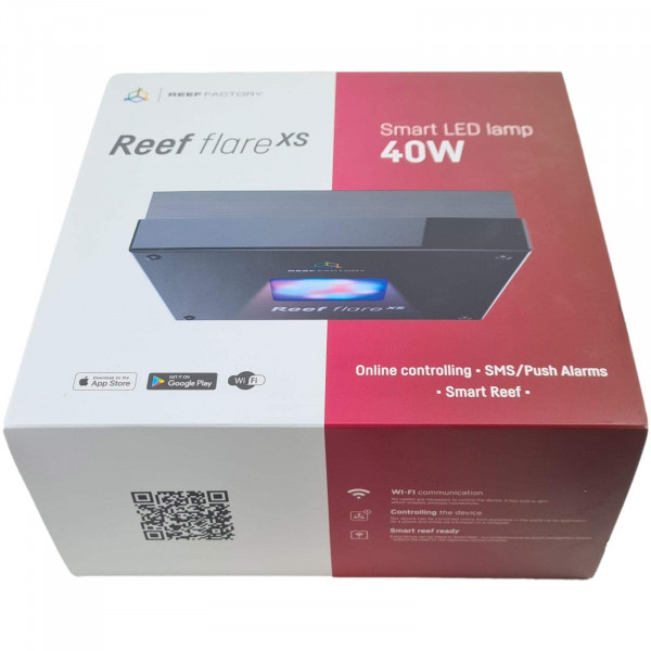 Reef Factory - Reef Flare Black XS 40 W LED Meerwasser Lampe