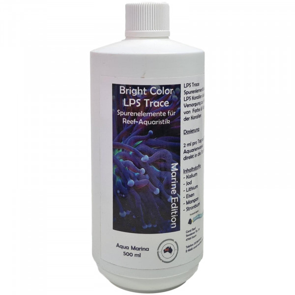 Coral Reef Equipment Bright Color LPS Trace 500 ml Spurenelemente