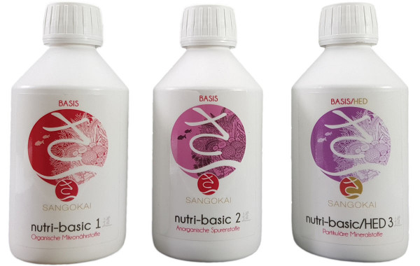 Sangokai Basis Set | Nutri-Basic #1, 2 & 3