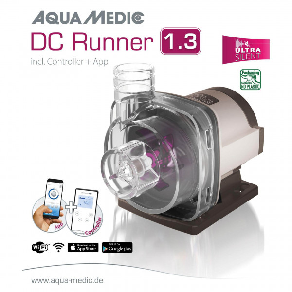 Aqua-Medic DC Runner 1.3 Aquarium Universalpumpe | max. 12 W 1.200 l/h