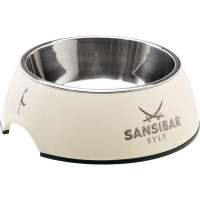 Melamin-Napf Sansibar weiß | Futternapf für Hunde verschiedene Größen
