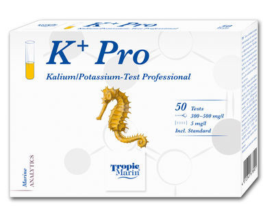 Tropic Marin K+ Pro - Kalium-Test Professional für Meerwasseraquarien