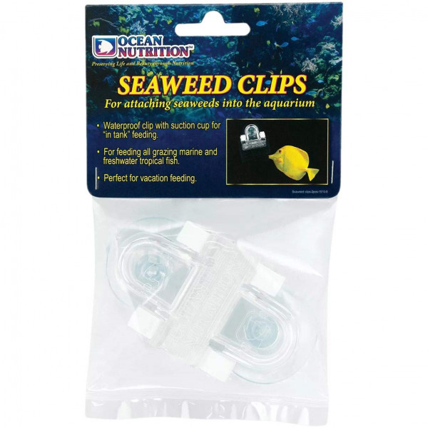 Ocean Nutrition Seaweed Clips | 2 St. Algenclips mit Saugnäpfen