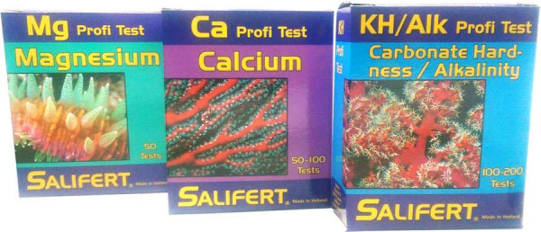 Salifert Set KH + Ca + Mg Test