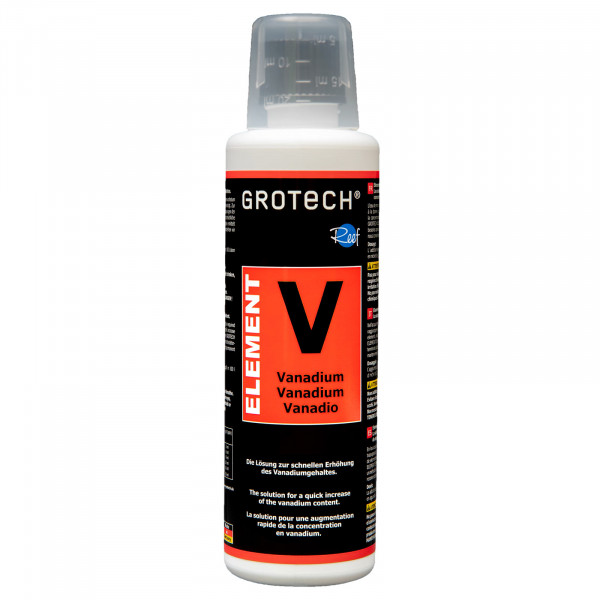 GroTech Element Vanadium 250 ml zur schnellen Erhöhung des Vanadiumgehaltes